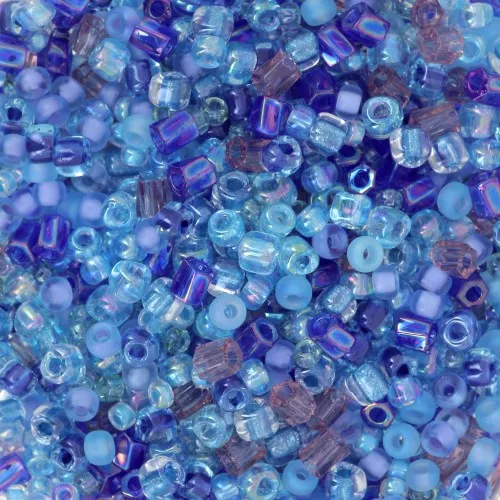 Miyuki Mini Mix - Aqua Shimmer x10g