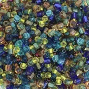 Miyuki Mini Mix - Azul Galáctico Dorado x10g