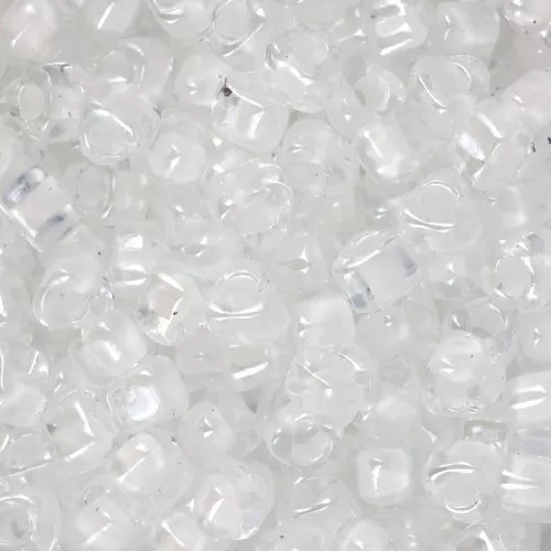 Miyuki 5/0 triángulo TR5-1104 - Cristal forrado blanco x8g
