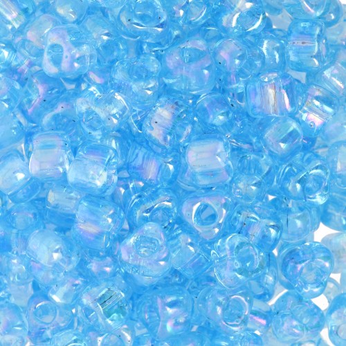 Triángulo Miyuki 5/0 TR5-1155 - Aqua AB x8g