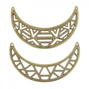 Entrepieza para collar torques 64x19/64x17 mm bronce x2