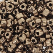 Triángulo Miyuki 5/0 TR5-457 - Bronce oscuro metalizado x8g