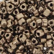 Triángulo Miyuki 5/0 TR5-457 - Bronce oscuro metalizado x8g