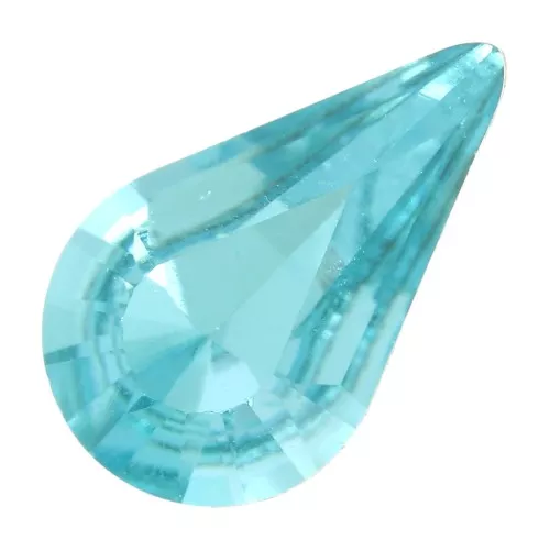 Cabujón PureCrystal 4328 10x6 mm - Turquesa claro x1