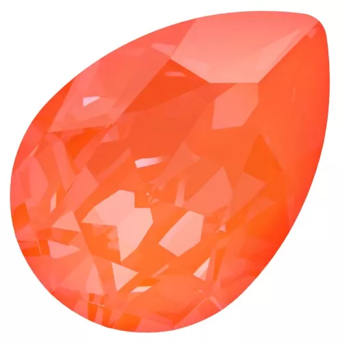 Cabujón PureCrystal 4320 14x10 mm - Cristal Naranja Eléctrico Ignite x1