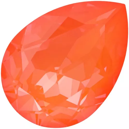 Cabujón PureCrystal 4320 18x13 mm - Cristal Naranja Eléctrico Ignite x1