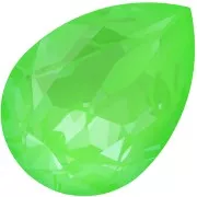 Cabujón PureCrystal 4320 18x13 mm - Cristal Verde Eléctrico Ignite x1