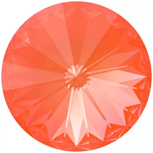 Cabujón PureCrystal 1122 Rivoli 14 mm - Cristal Naranja Eléctrico Ignite x1