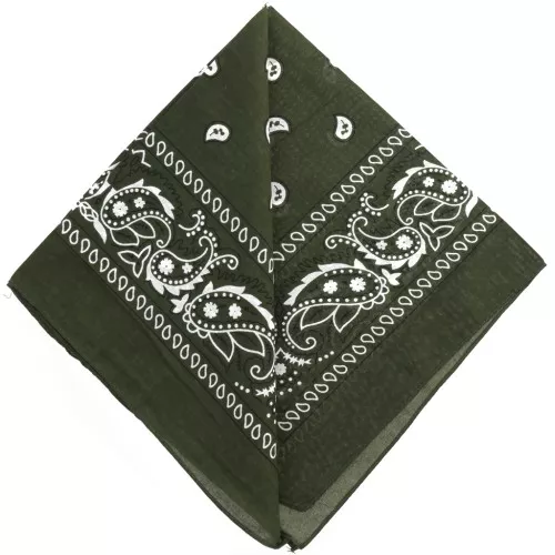 Bandana 100% algodón - Cachemira - Caqui x1