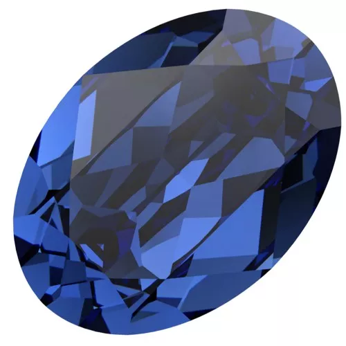 Cabujón PureCrystal 4120 14x10 mm - Zafiro oscuro reinventado x1