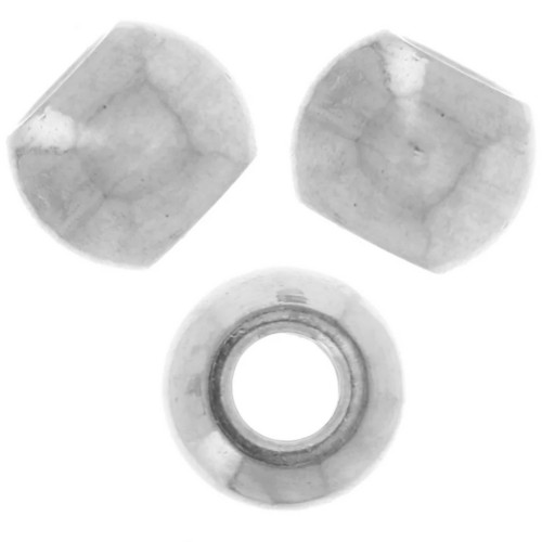 Cuentas redondas de 2,5 mm - Acero inoxidable 303L x100