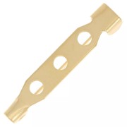 Soportes de broche 25 mm - Dorado x50|raw }}
