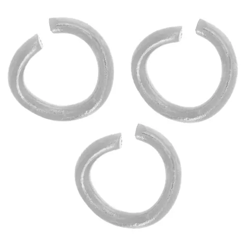 Anillos abiertos 3x0,6 mm - Acero inoxidable 304L x100