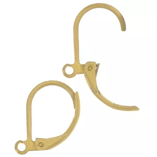 16 mm Ganchos pendientes - Acero inoxidable 304L Dorado x40