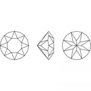 Cabuchón PureCrystal 1088 3 mm Crystal x20