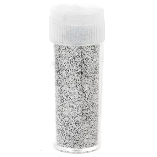 Purpurina Biodegradable - Fina - Plateado x10g