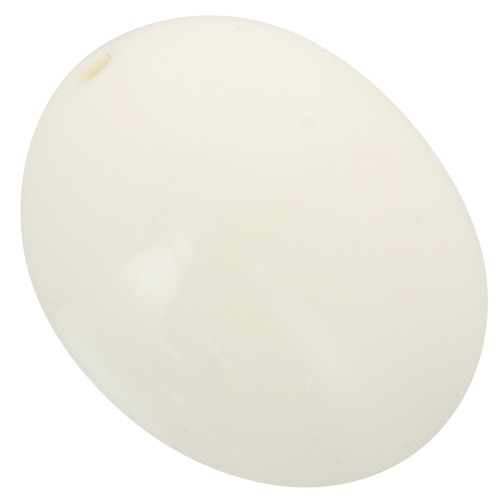 Cuenta con forma de oliva 24x19 mm - Crudo x1