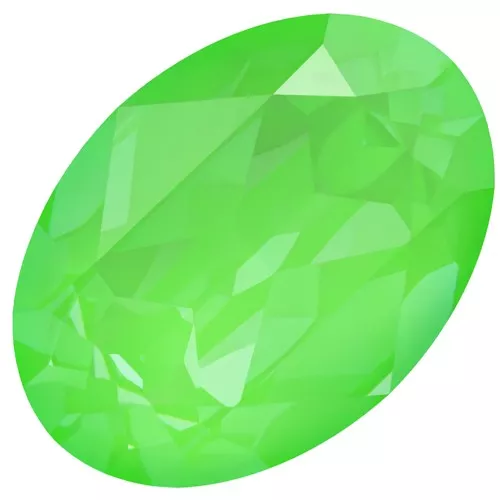 Cabujón PureCrystal 4120 14x10 mm - Cristal Verde Eléctrico Ignite x1