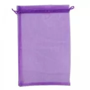 Bolsa de organza 210X310 mm - Morado x1