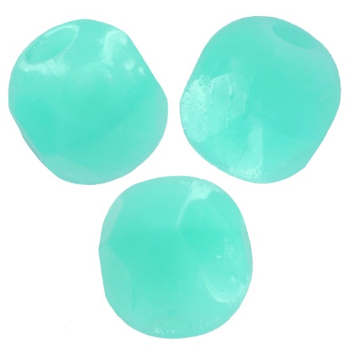Carillas de jade opaco de 3 mm x50