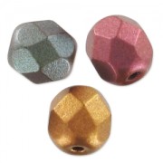 Facetadas 6 mm Metallic Iris Satin x25|raw }}