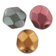 Facetadas 6 mm Metallic Iris Satin x25