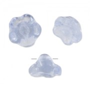 Flores botones 8 mm Violeta x20