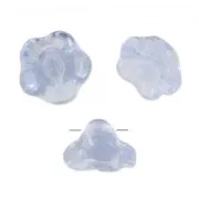 Flores botones 8 mm Violeta x20