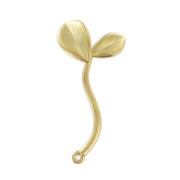 Separador hojas 23 mm Dorado con oro fino satinado x1|raw }}