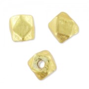 Perle facettée 3 mm Dorado con oro fino satinado x1|raw }}