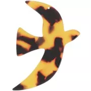 Marrón - Colgante pájaro acetato 49x36mm (exclusividad Perles&Co) - Caparazón tortuga - Marrón Colgante pájaro acetato 49x36mm (exclusividad Perles&Co) - Caparazón tortuga - Marrón