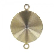 Engaste separador para pegar PureCrystal 1122 14 mm bronce x1