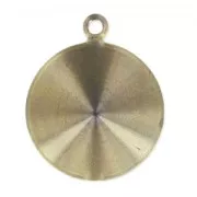 Engaste colgante para pegar PureCrystal 1122 14 mm bronce x1