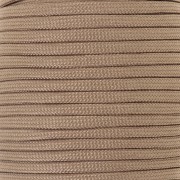 Paracord - Cuerda de paracaídas plana de 4 mm - Marrón x1m