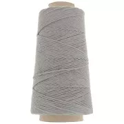 Bobine de cordon coton macramé Organic Cotton Détox XL peigné - Gris foncé x200m