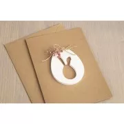 Molde de silicona 26x14,5 cm - 6 formas Huevos y Conejo Colgante - Gris x1