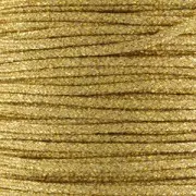 Hilo synthétique metálico 1 mm Dorado x 1 m