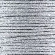 Hilo sintético metálico 1 mm Plateado x 1 m