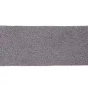 Cordón imitación Gamuza 20 mm Gris x1m