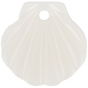 Colgante de concha de acetato 16 mm - Beige jaspeado - Marfil x1|raw }}