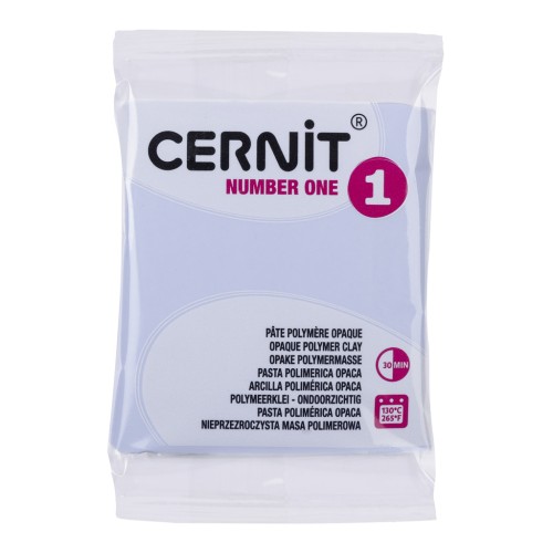 Pasta Cernit Number One opaca - Azul pastel (n.º 259) x 56 g