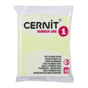 Cernit Número uno pasta opaca - Amarillo pastel x56g (n°731)