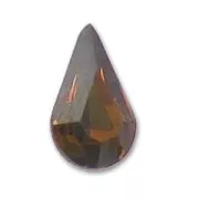 Pera PureCrystal 4328 10x6 mm Smoked Topaz