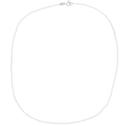 Jaseron collar de malla de 1,8 mm - Plata 925 x42cm