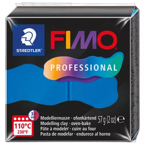 Fimo Pasta Profesional 57gr Azul Puro (n°300)