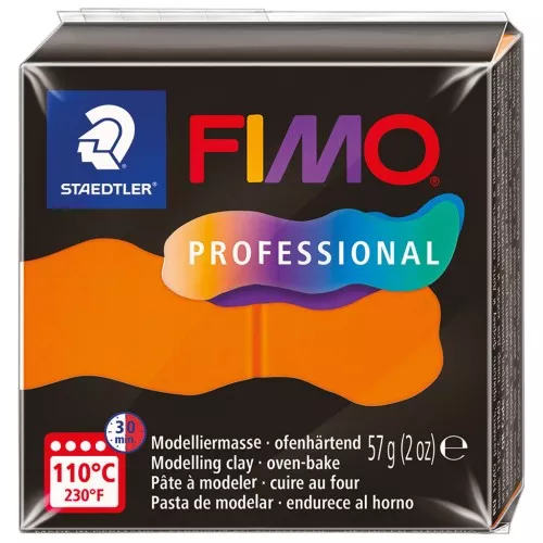 Fimo Pasta Profesional 57gr Naranja (n°004)