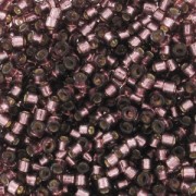 Miyuki Delica Duracoat 11/0 DB2170 - Silver Lined Dyed Raisin x8g|raw }}