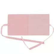 Bolsa de Suedette para Joyas 60x60 mm - Rosa x1