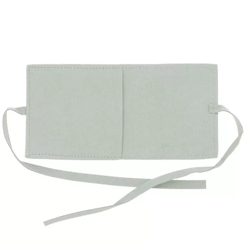 Bolsa Suedette para Joyas 60x60 mm - Verde Agua x1