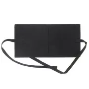 Estuche para joyas Suedette 60x60 mm - Negro x1